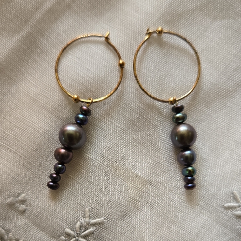 Fresh Water Pearls Earrings